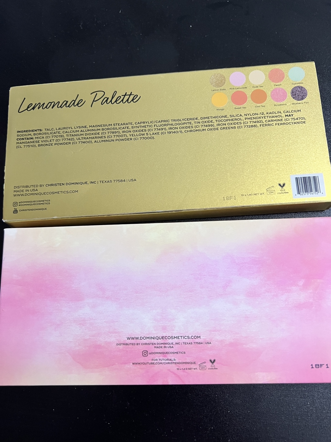 Dominique Cosmetics Lemonade Eyeshadow Palette - photo 2