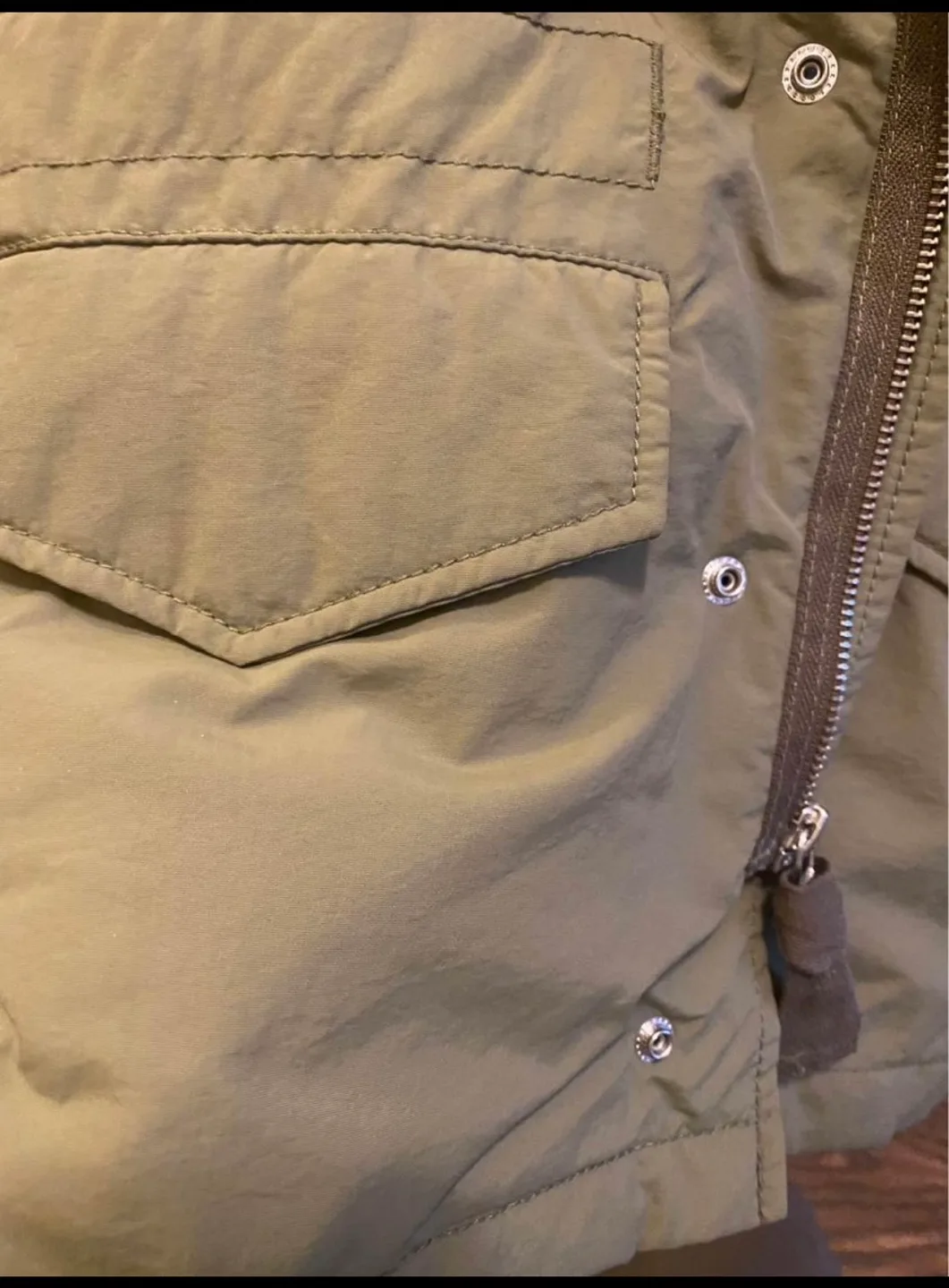 Gap  Navy Green Winter Jacket  #ThriftyPicks image indicator(6)