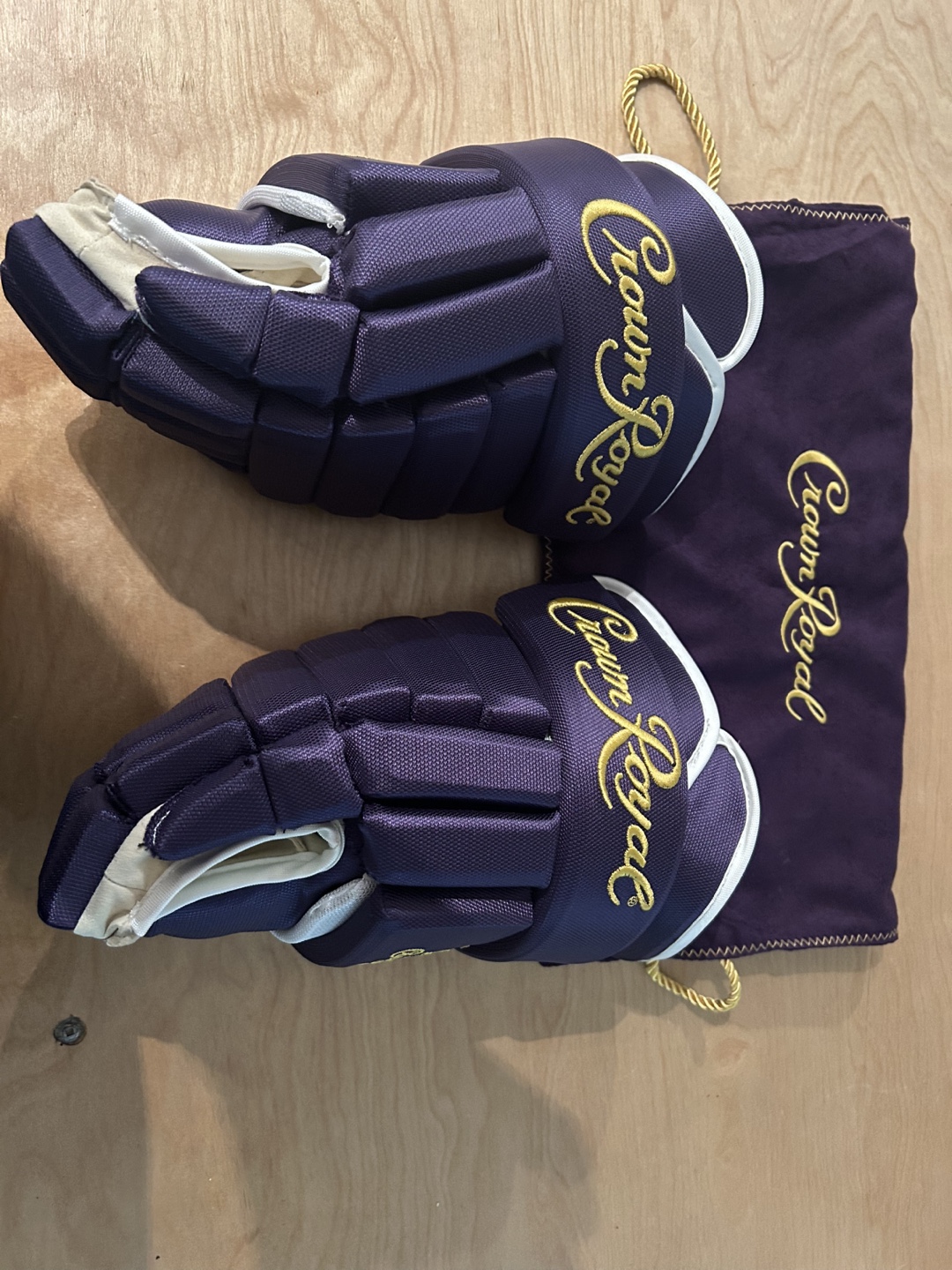 Crown Royal Hockey Gloves
