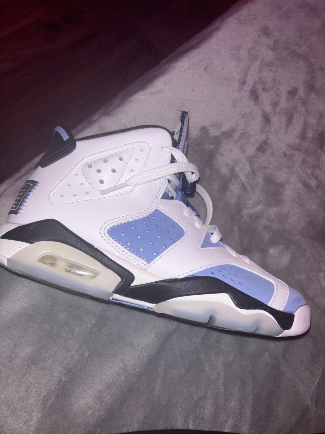 Air Jordan 6 Retro light blue
