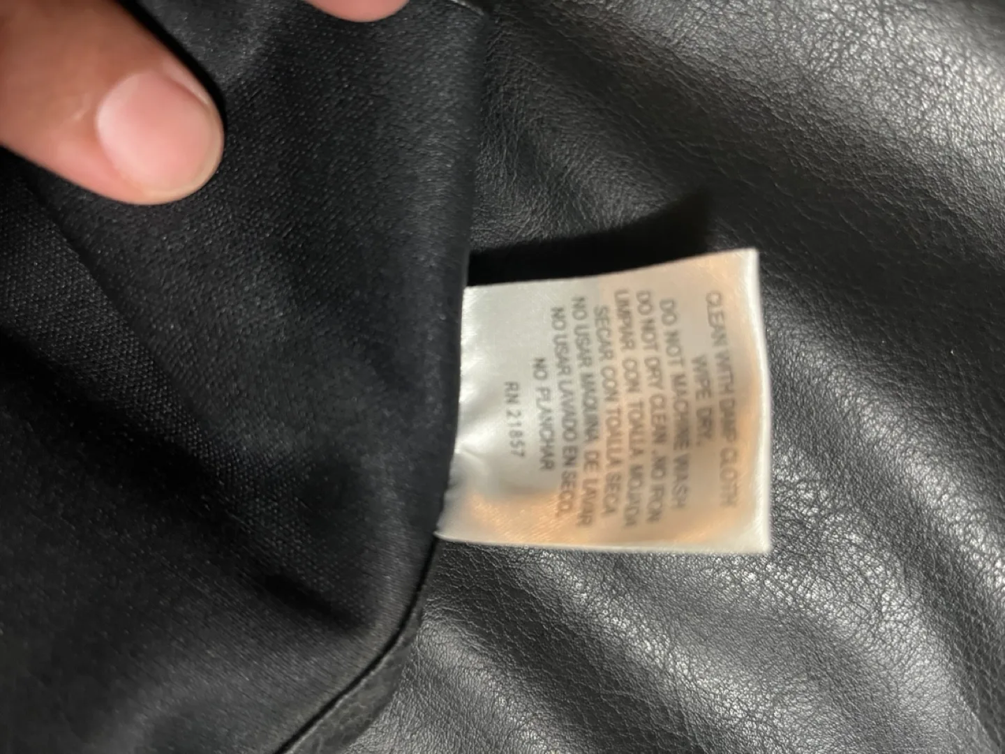 Black Faux Leather Curtains 2 panels #ThriftyPicks image indicator(4)