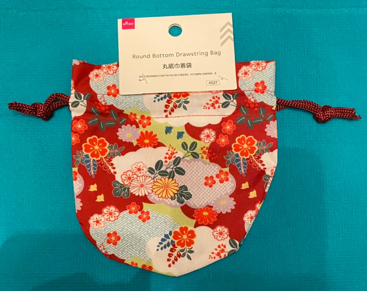 Round Botttom  Drawstring Bag image indicator(2)