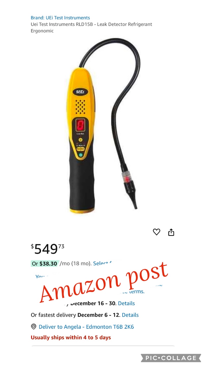 Refrigerant Leak Detector - photo 3