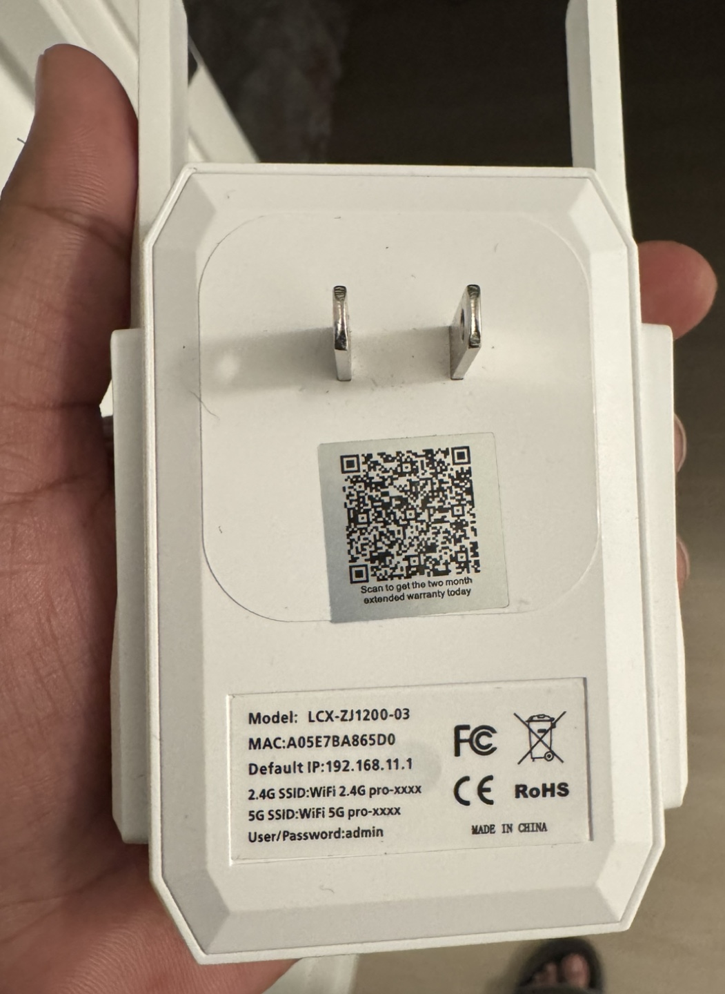 1200Mbps Dual Band WiFi Extenders Internet Booster Repeater - photo 2