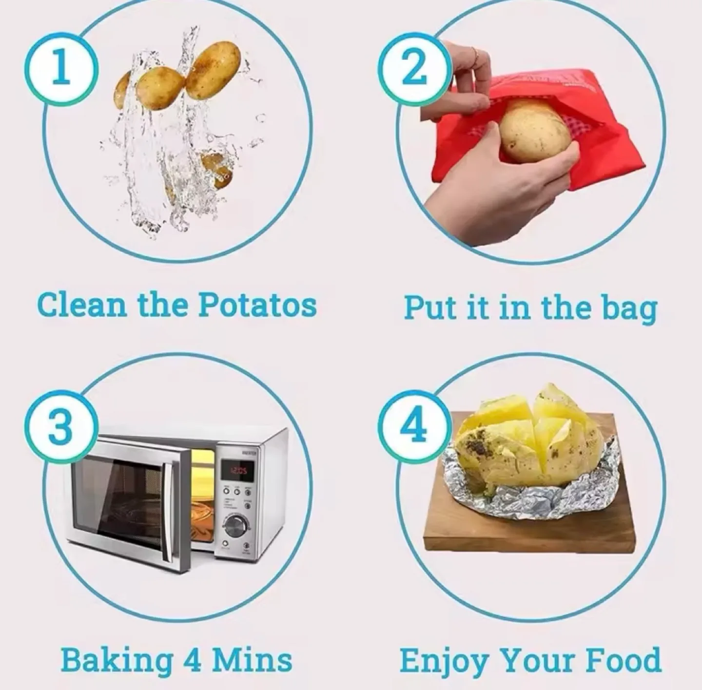 Microwave Potato Bag image indicator(5)