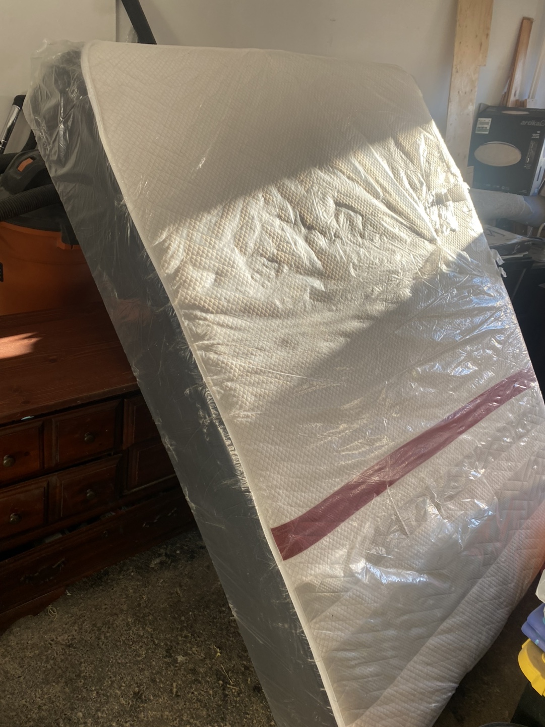 Queen Size Mattress and Frame
