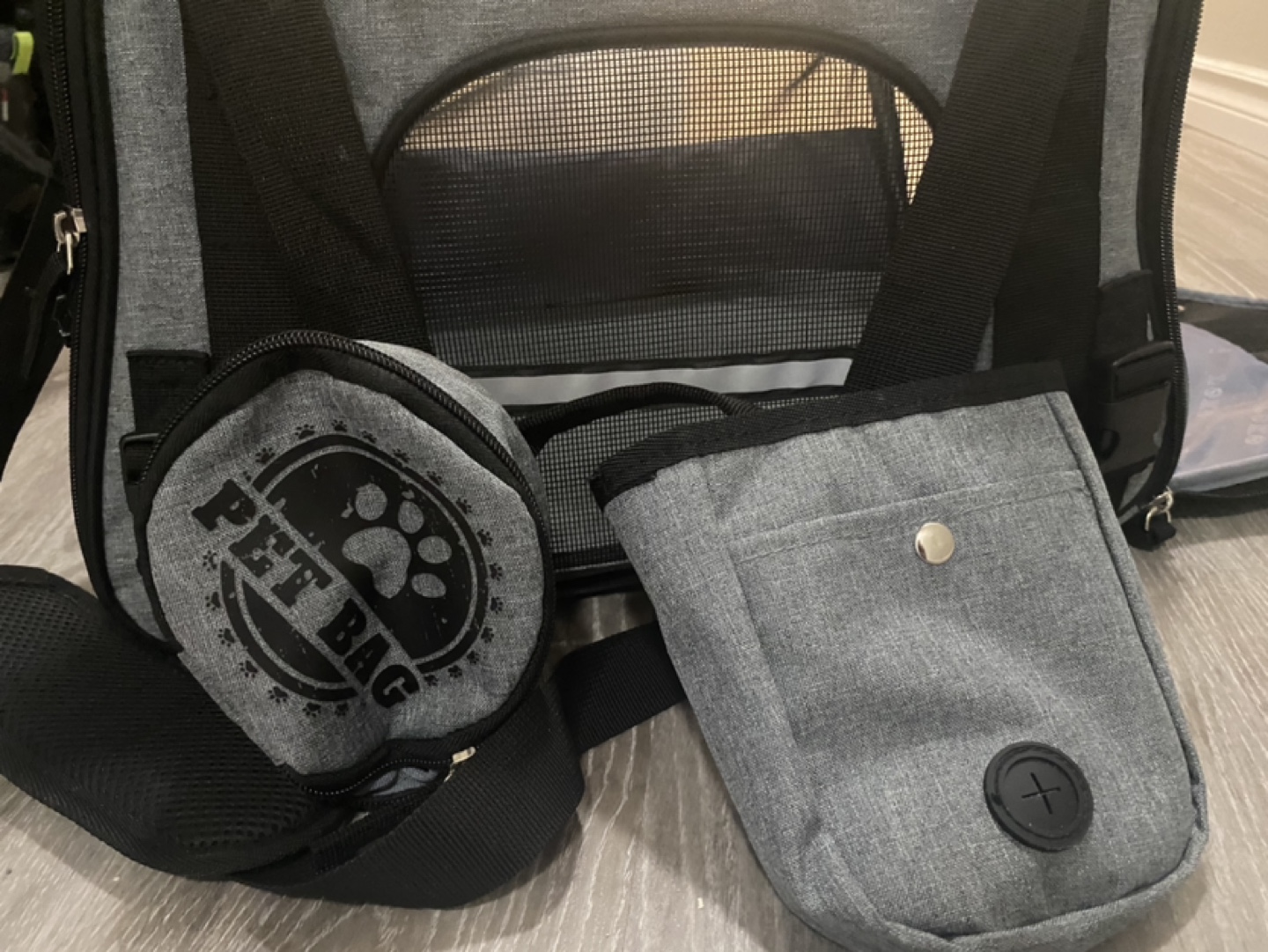 Pet Carrier Backpack with Removable Bowls - photo 4