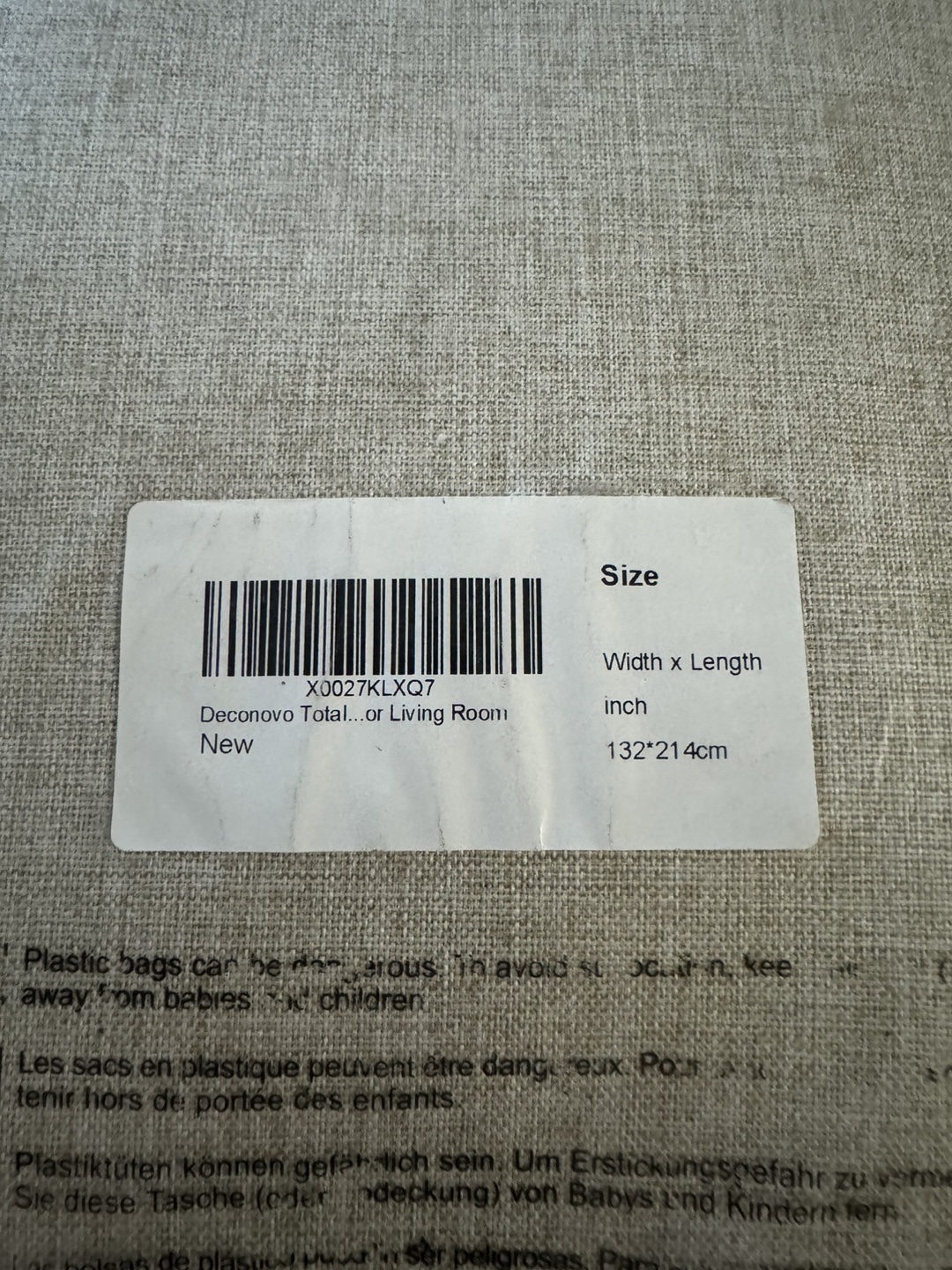 Deconovo Blackout Coating Curtains - photo 2