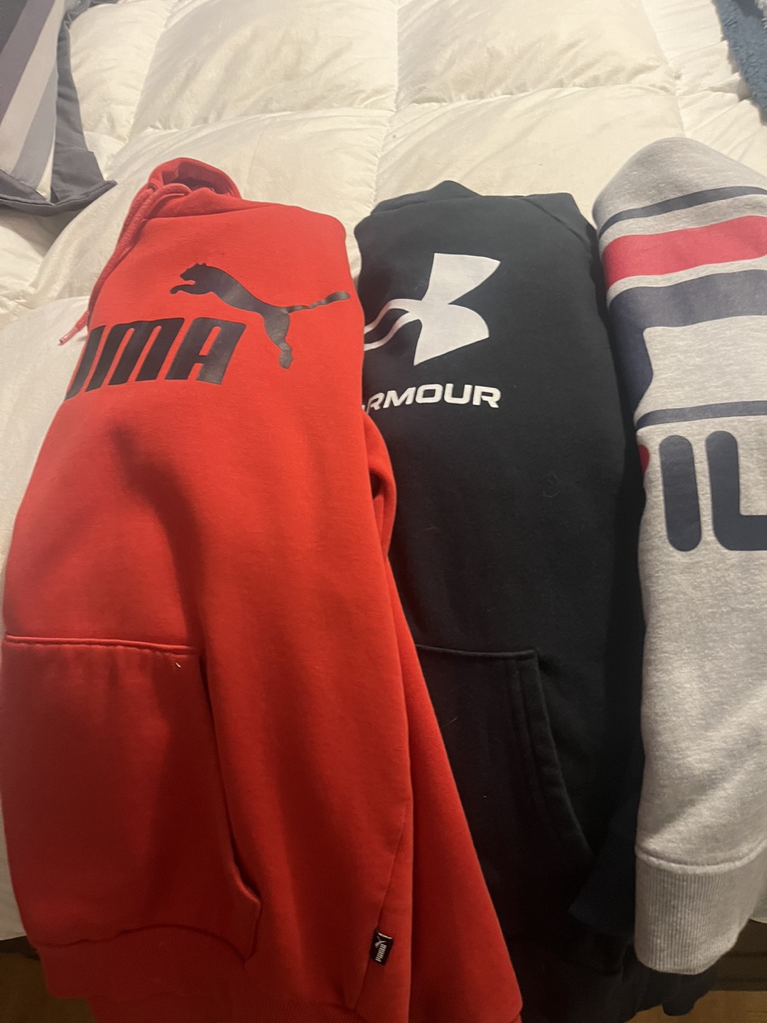 Bundle of 4 Hoodies and 1 Vest kids xl and men’s small - photo 2