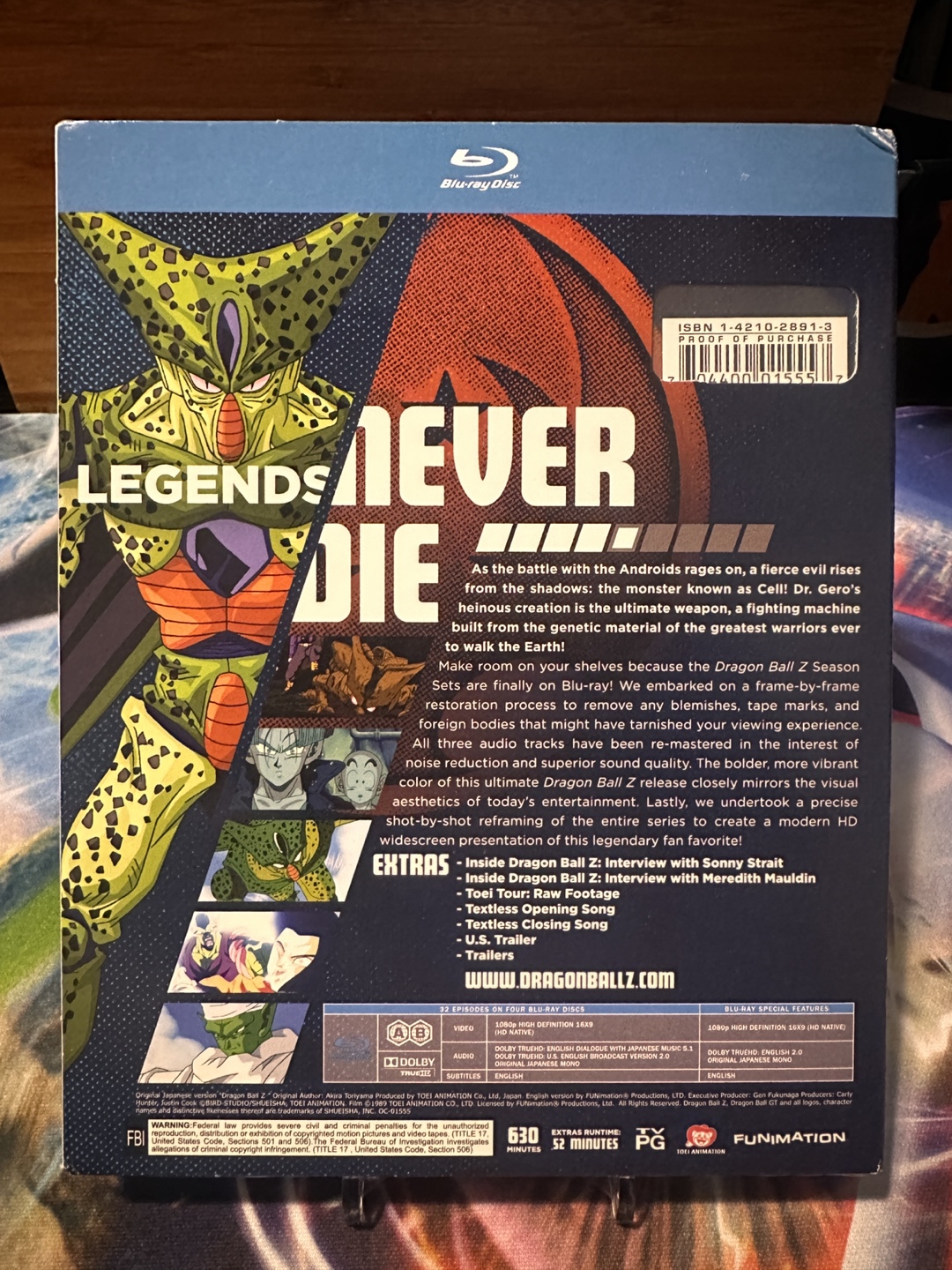 Dragon Ball Z - Season 5 Blu-ray (Sealed) - photo 2
