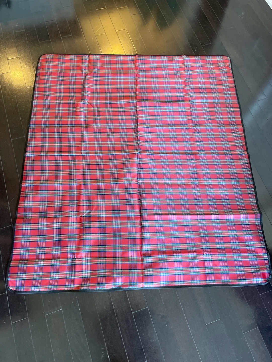 Red Plaid Picnic Blanket thumbnail