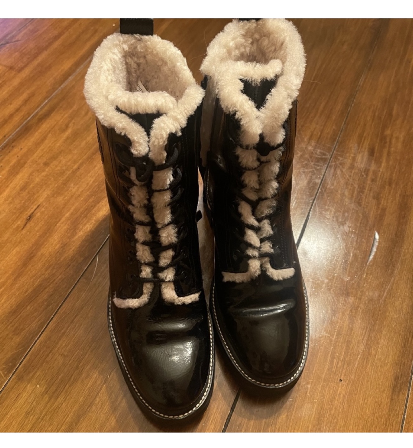 Tory Burch Black Leather Boots
