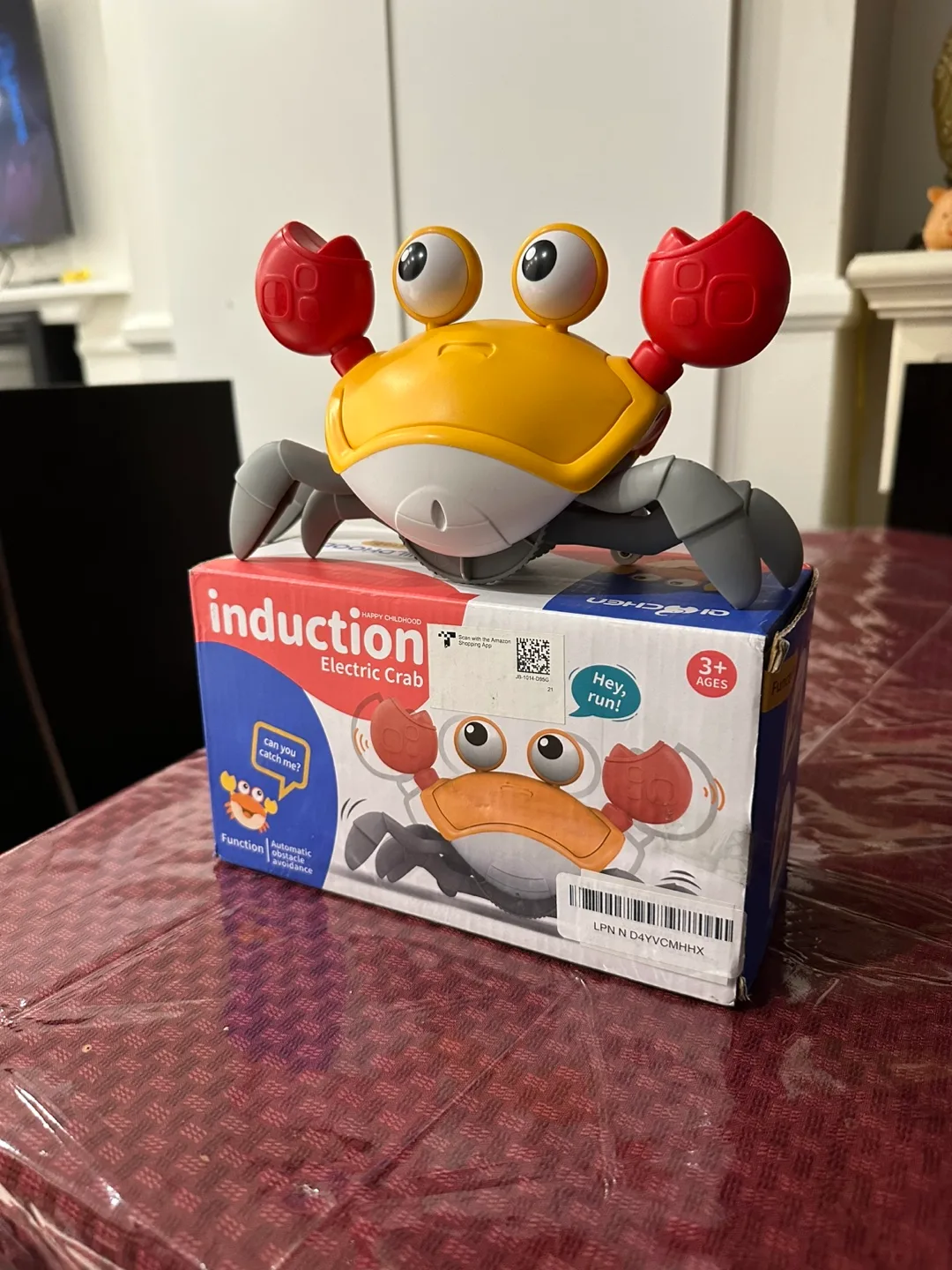 Induction Electric Crab Toy #ThriftyPicks thumbnail