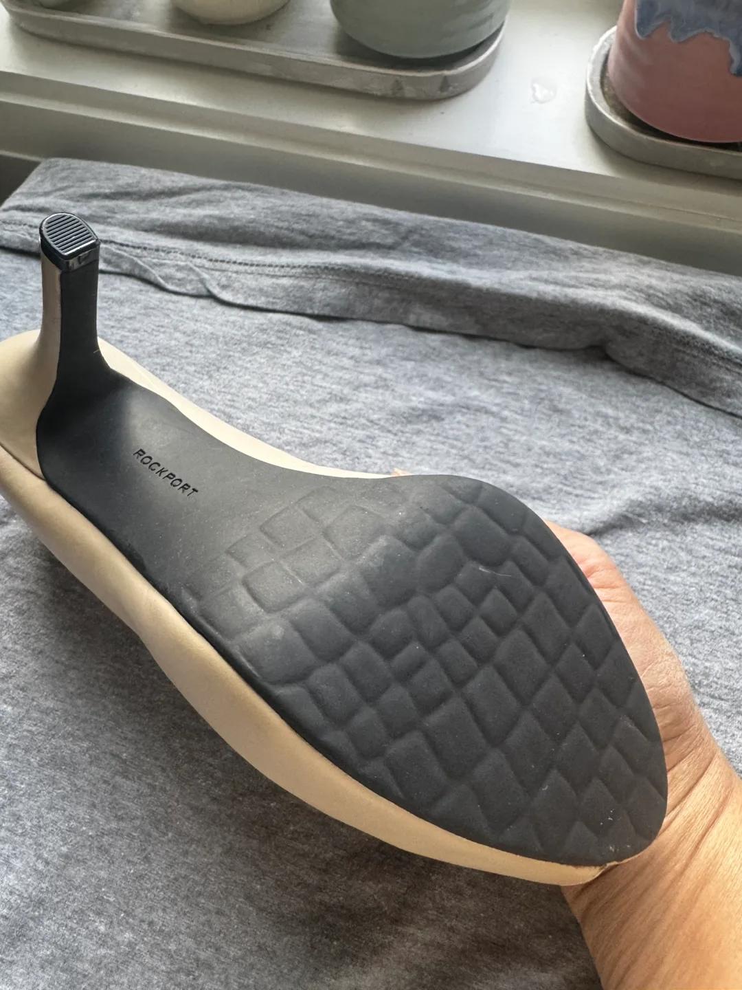 Unused Leather High heeled Rockport Adiprene by Adidas image indicator(5)