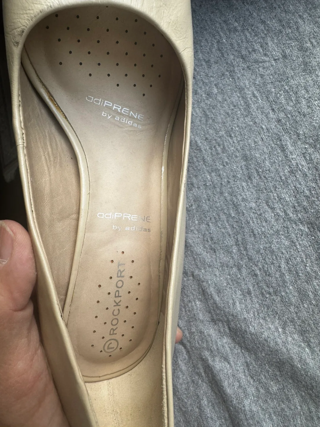 Unused Leather High heeled Rockport Adiprene by Adidas image indicator(3)