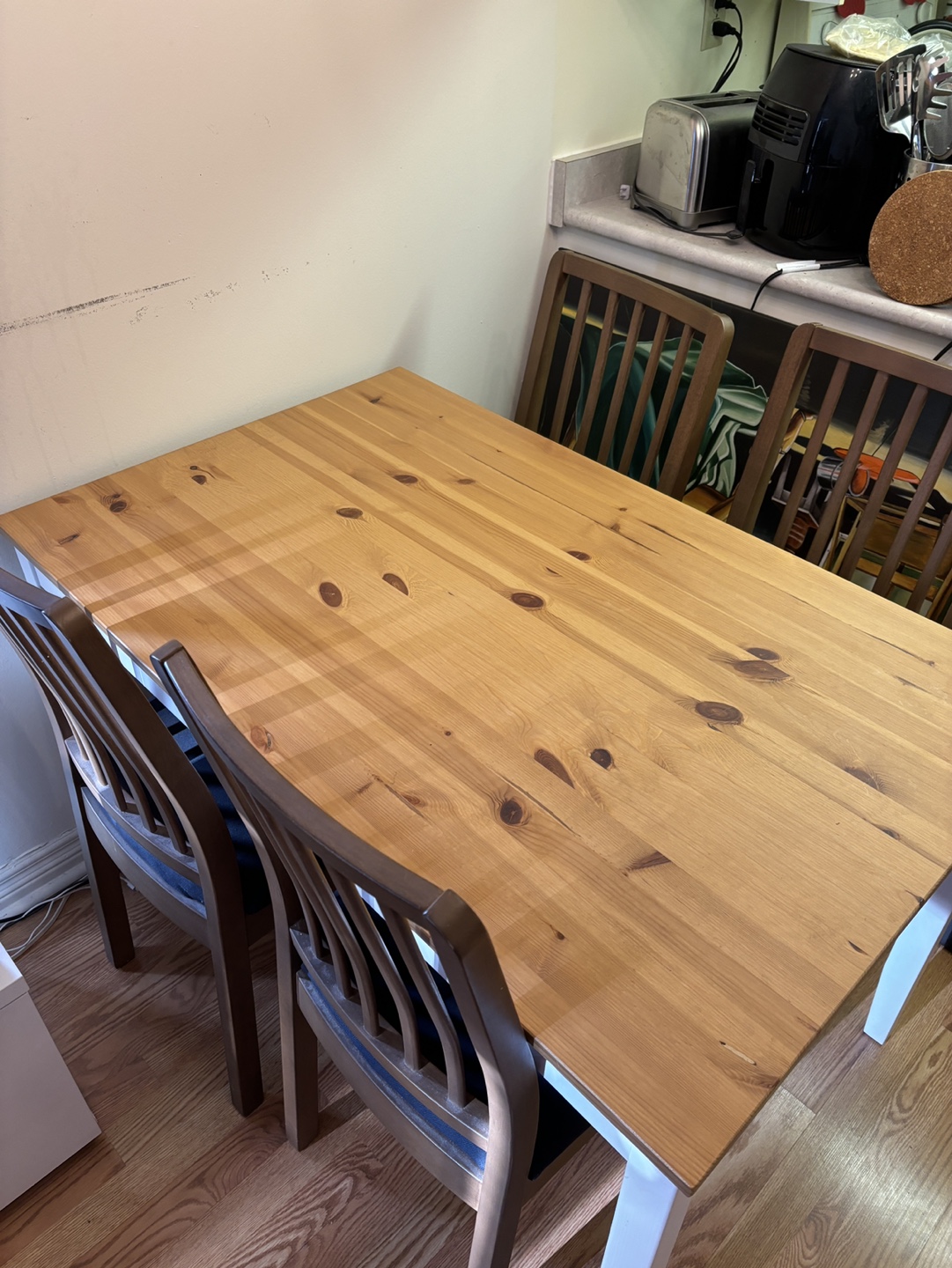 Dining table with 4 chairs - photo 3