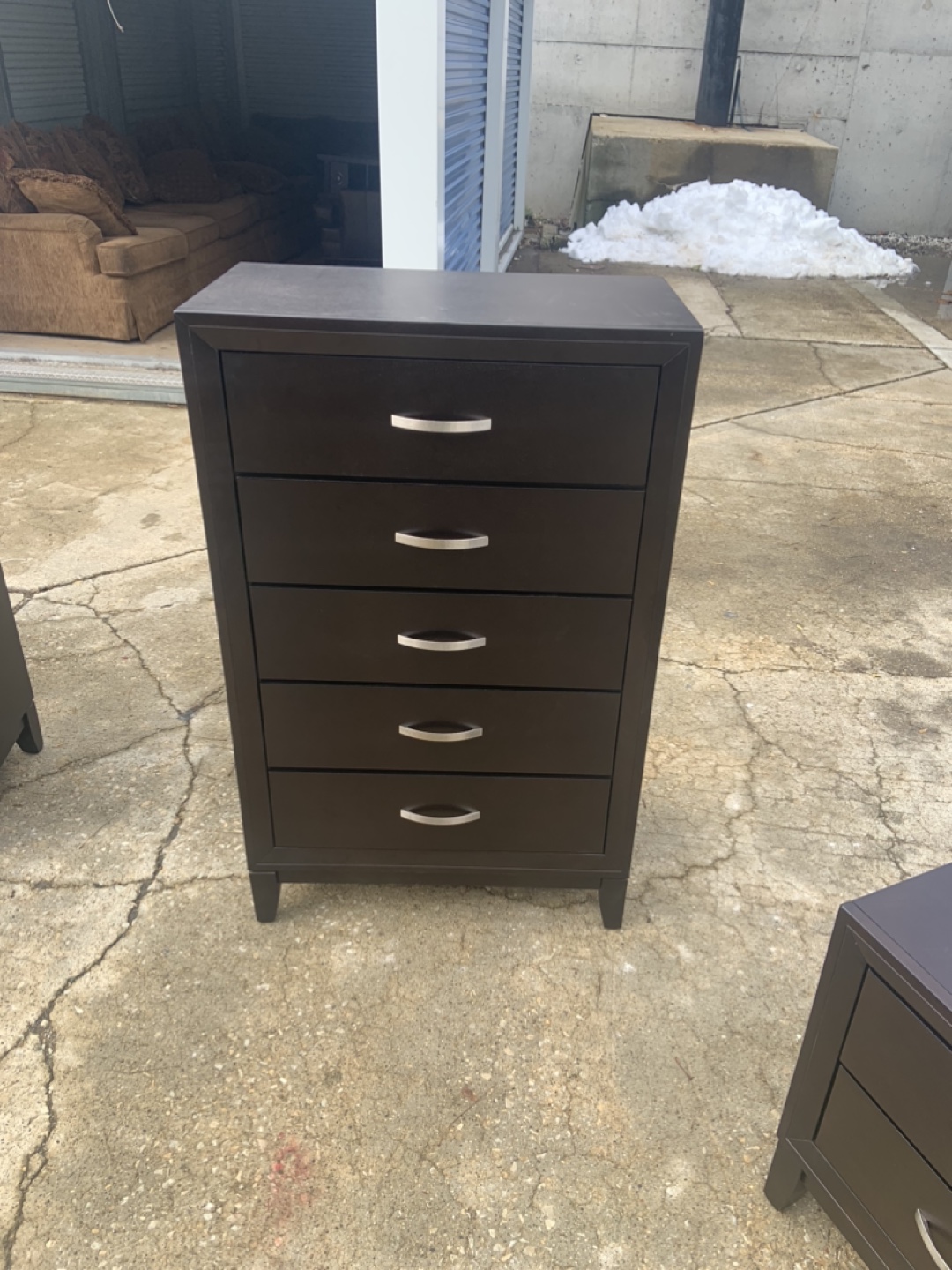 Bedroom Set with Dresser, Mirror, Chest and Nightstand - photo 3