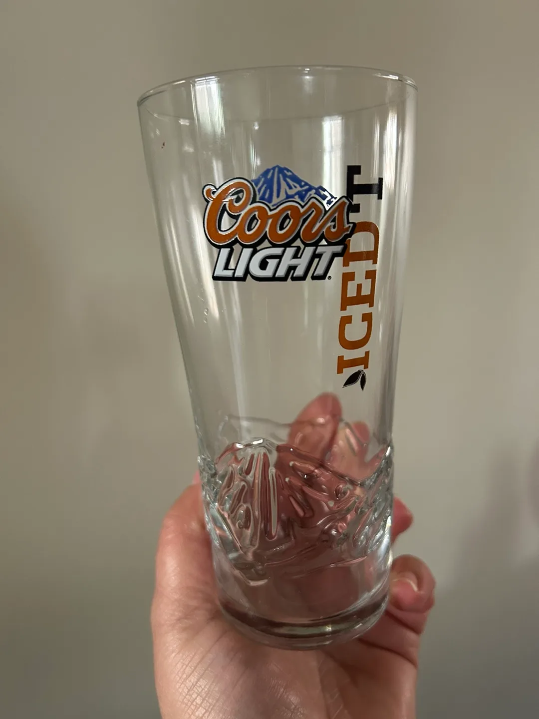Coors Light Iced T Glass thumbnail