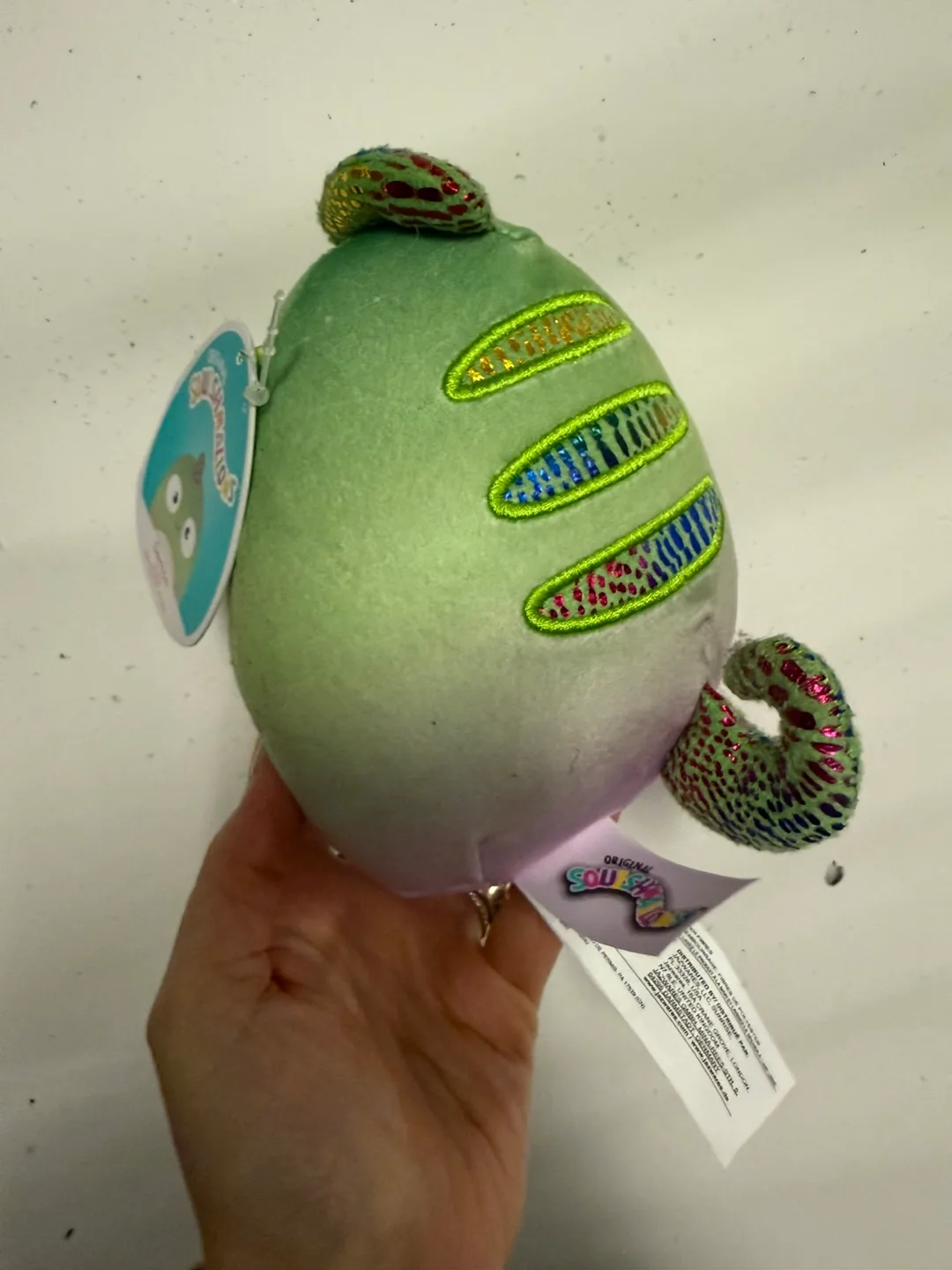 Brand new Original chameleon Squishmallow Denton image indicator(2)