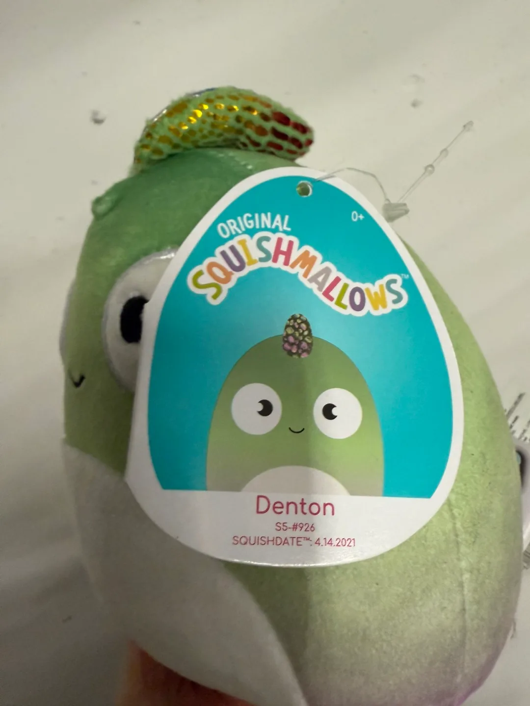 Brand new Original chameleon Squishmallow Denton image indicator(3)