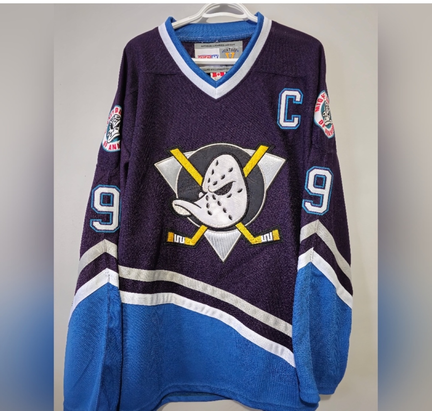 Vintage Anaheim Ducks Paul Kariya Jersey
