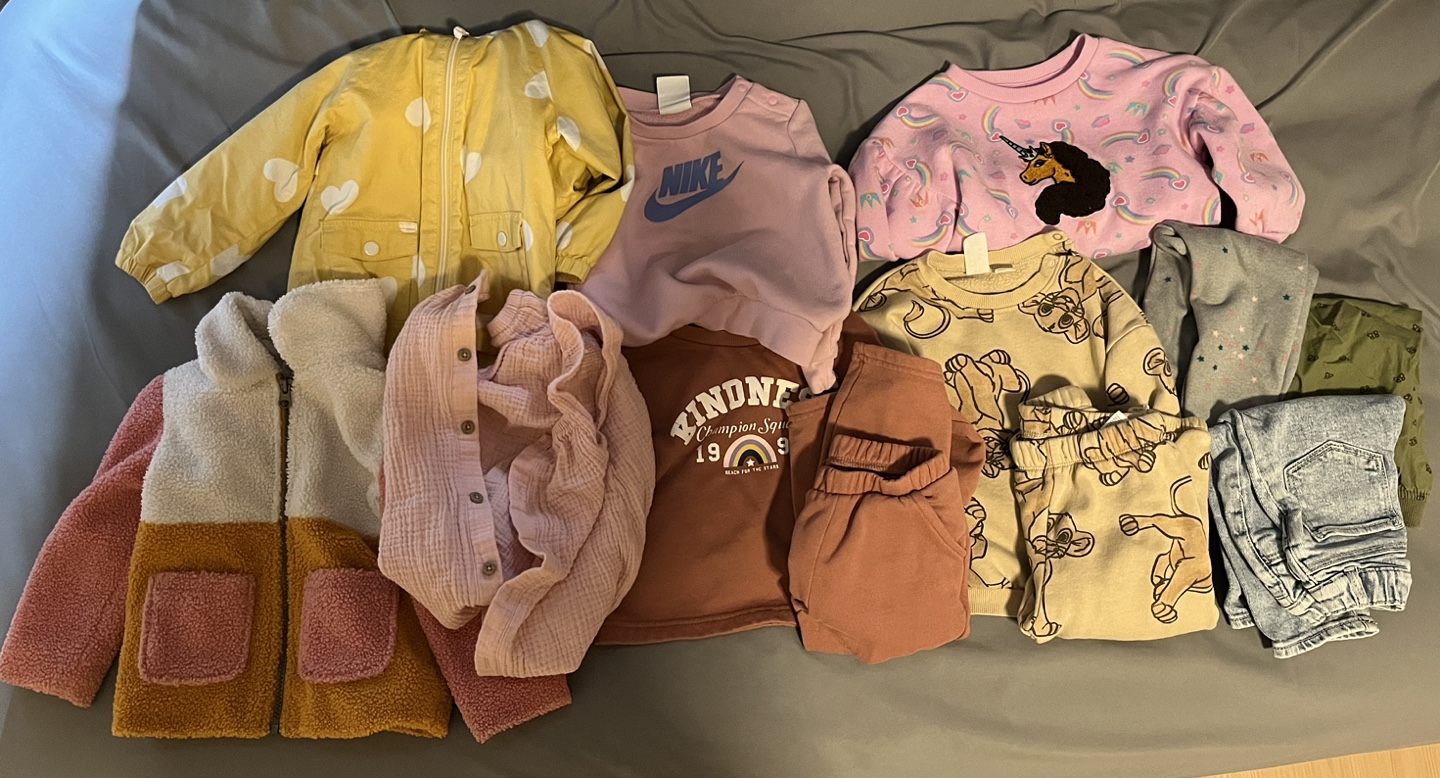 Baby Girl Clothes Bundle 18 months to 2T