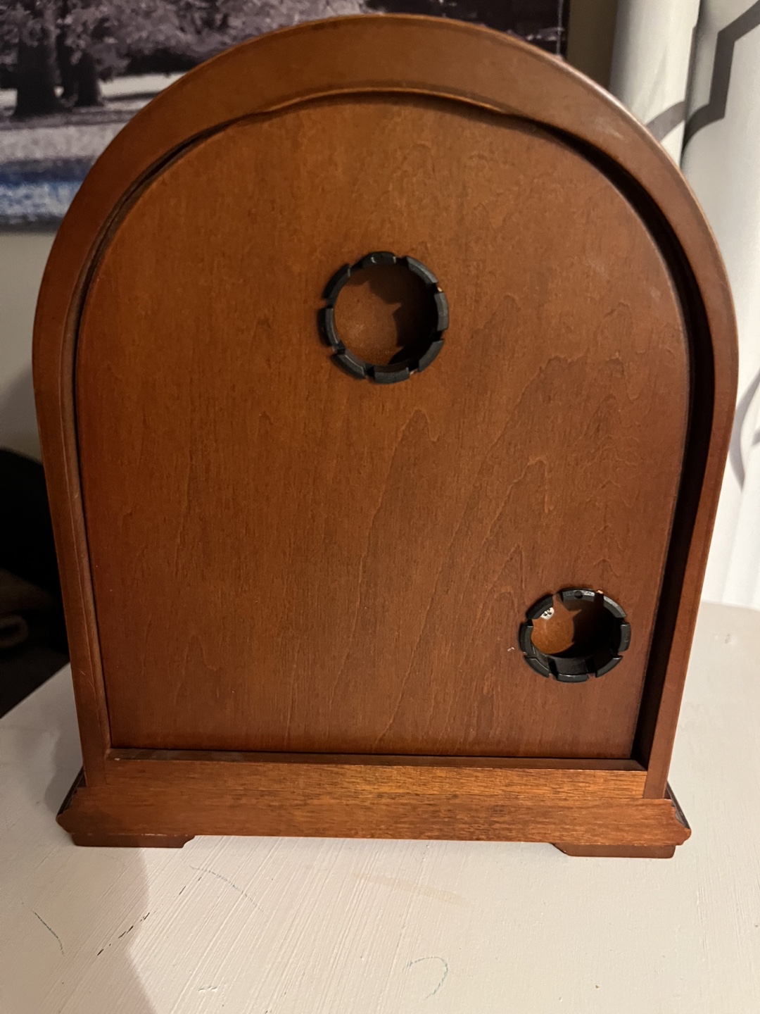 SEIKO Analog Wooden Mantel Clock - photo 4