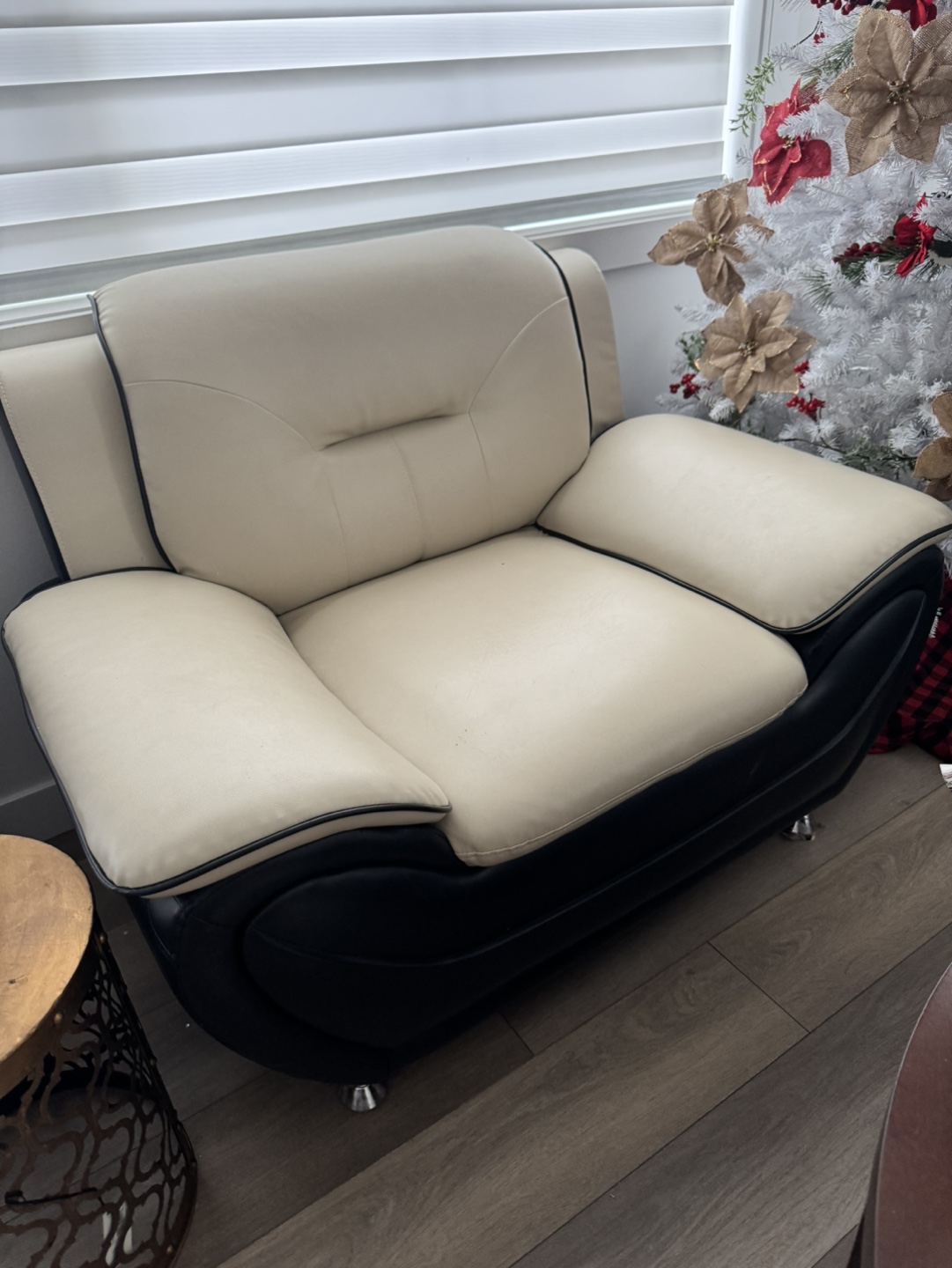 Faux Leather Sofa Set - photo 5