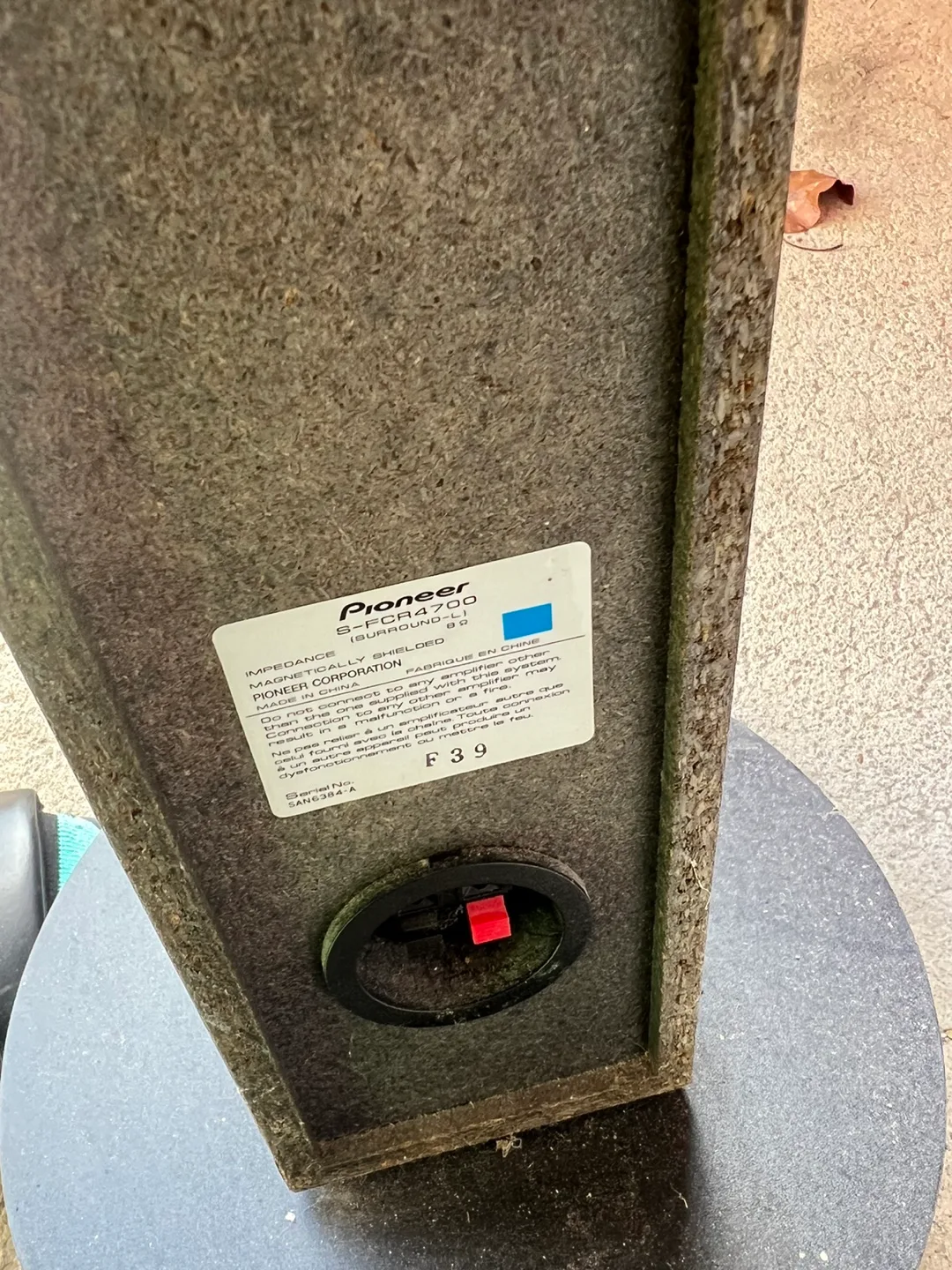 Pioneer Home Theatre Speaker image indicator(3)