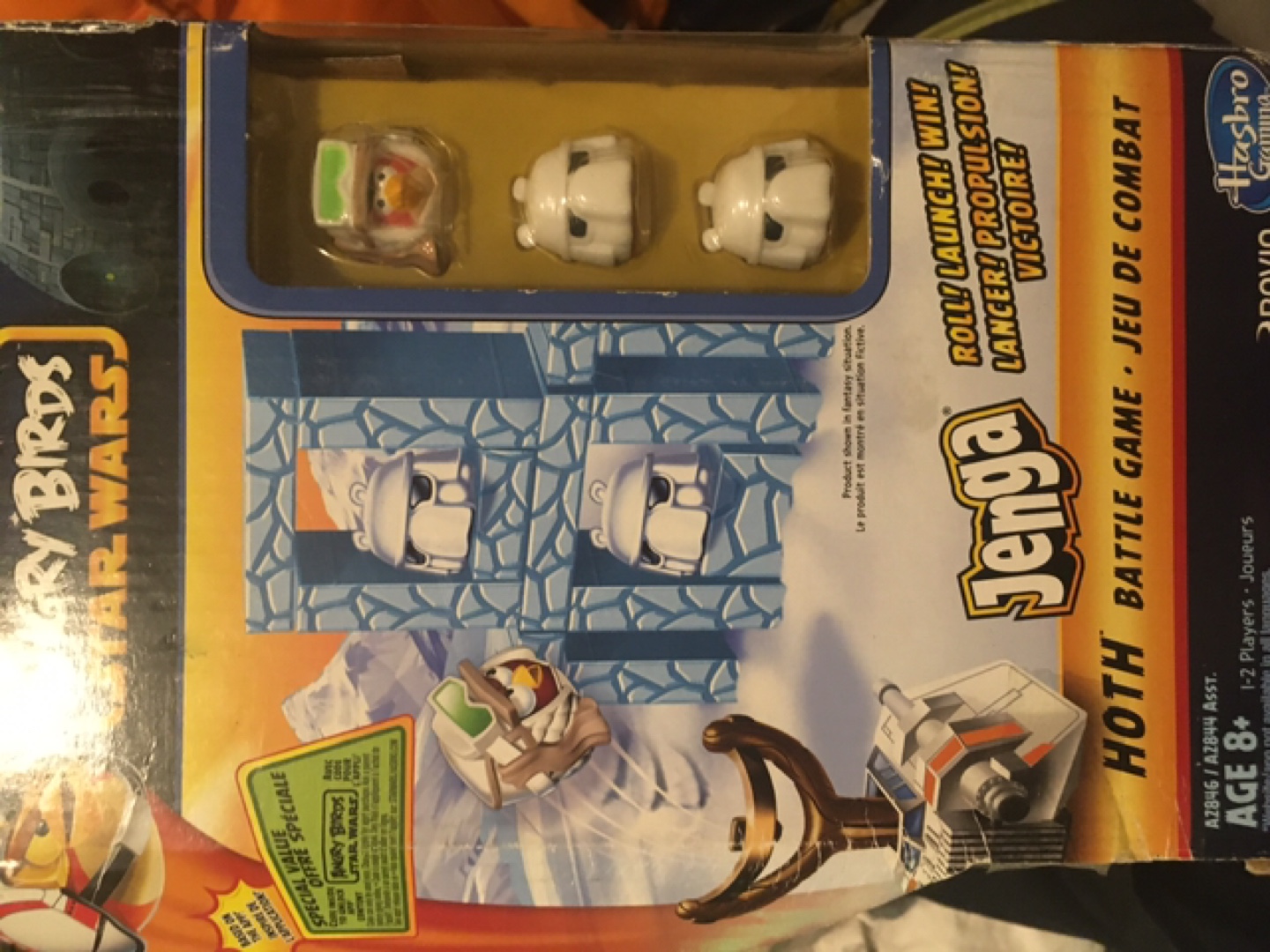 Angry Birds Star Wars Hoth Jenga Game