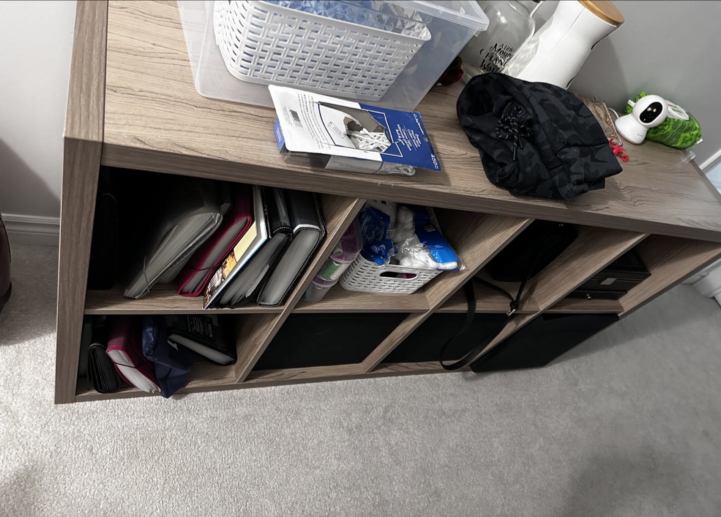 White Cube Bookshelf Storage Organizer - photo 2