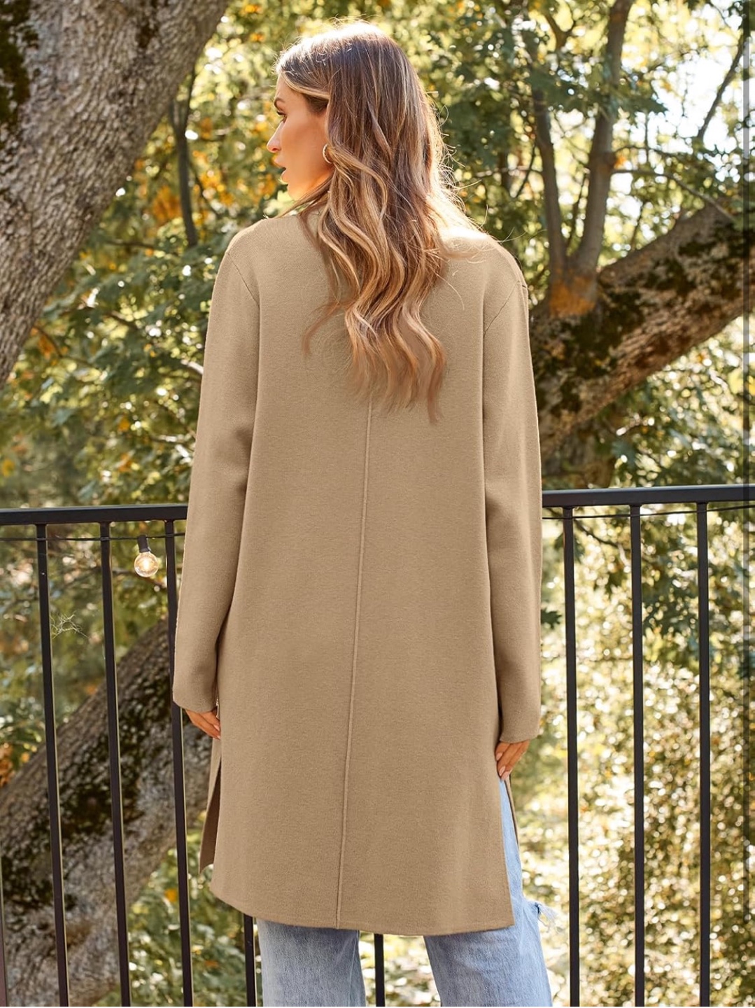 NEW! CLASSY OPEN FRONT KNIT COAT - photo 4