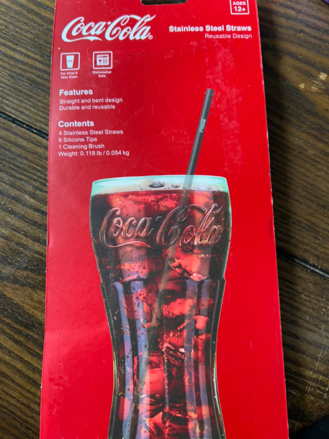 Coca-Cola Stainless Steel Straws image indicator(4)