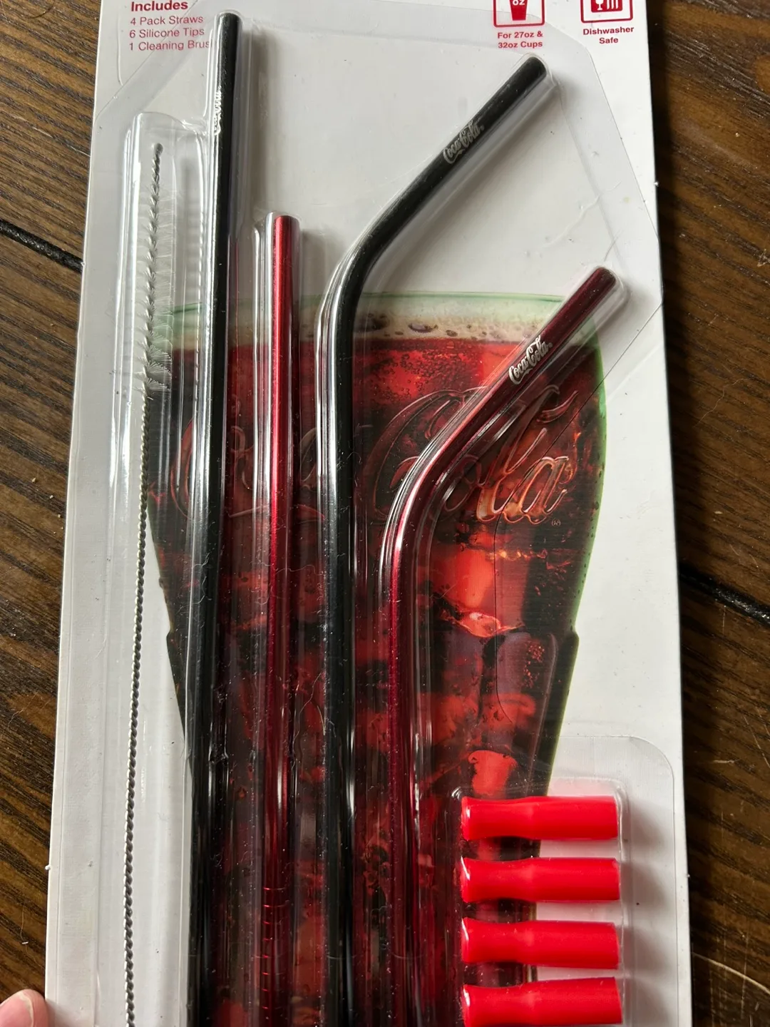 Coca-Cola Stainless Steel Straws image indicator(3)