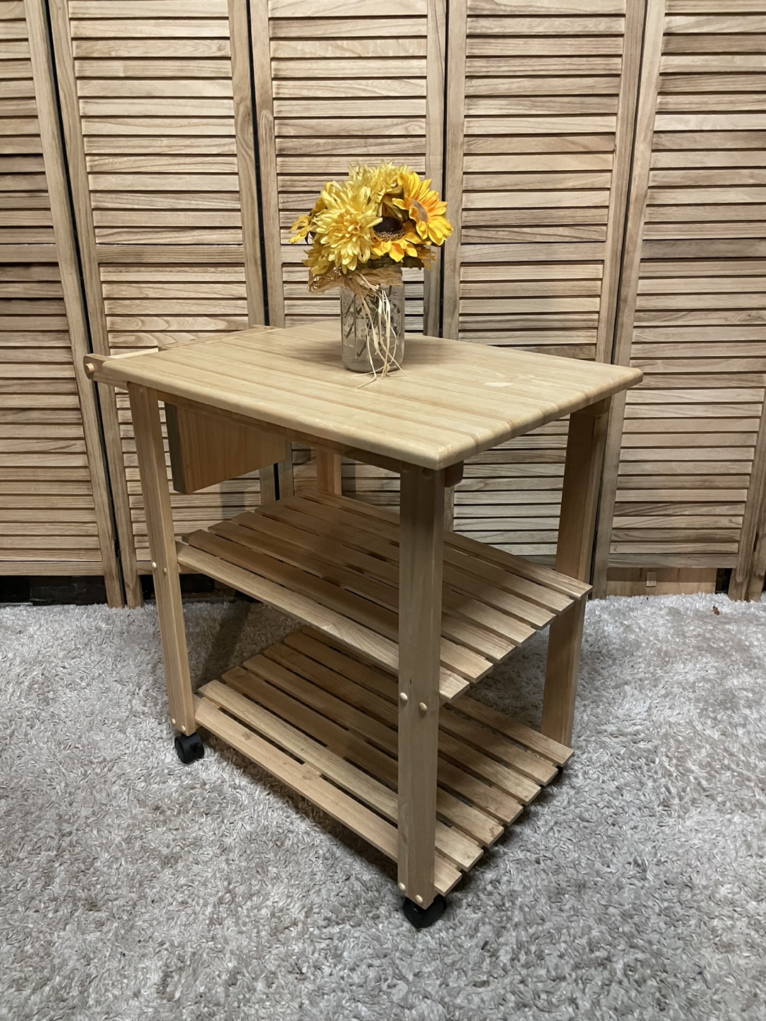 Kitchen Cart with Cutting Board - photo 4