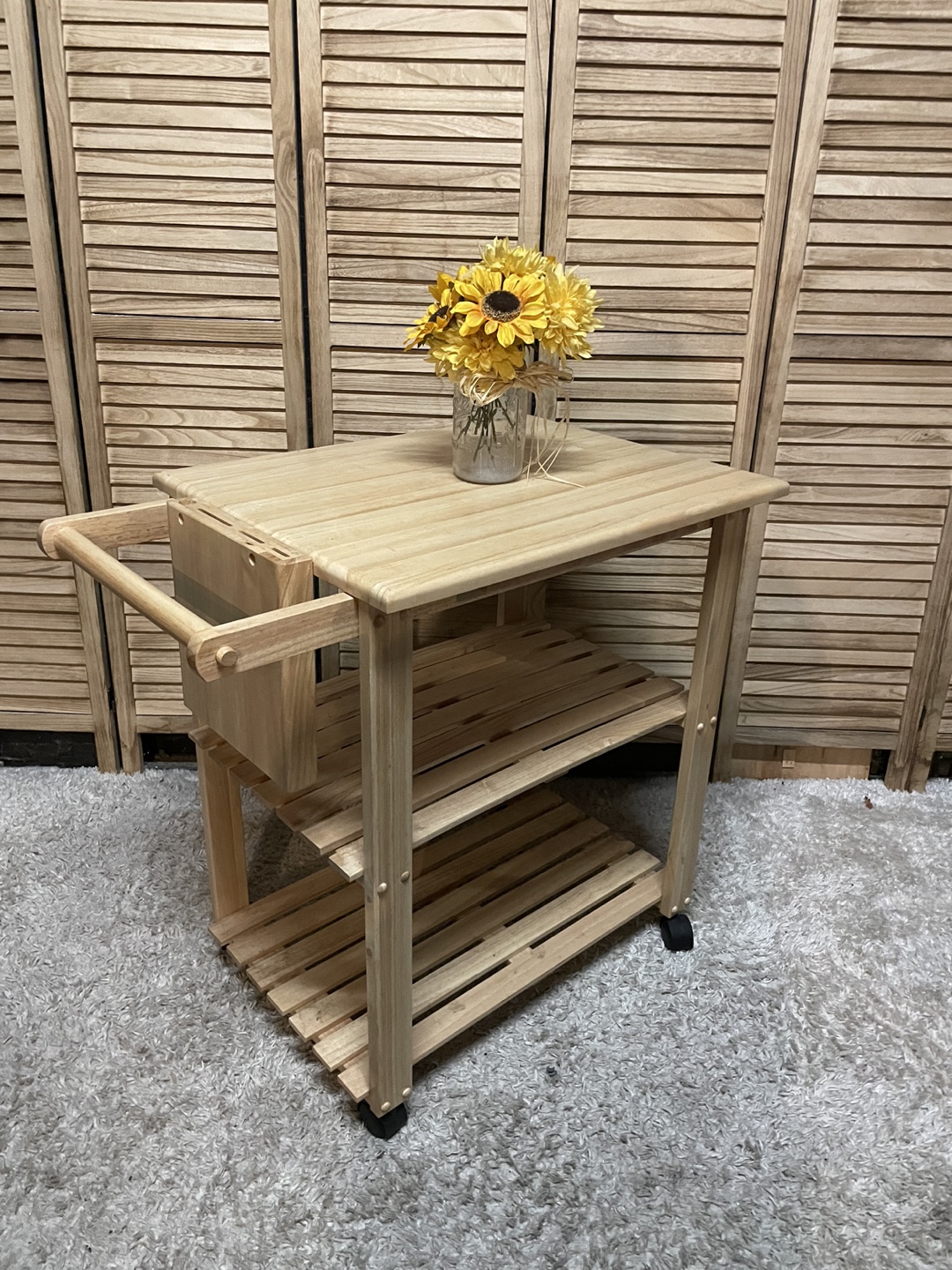 Kitchen Cart with Cutting Board - photo 3