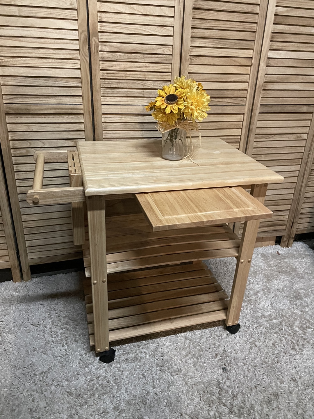 Kitchen Cart with Cutting Board - photo 2