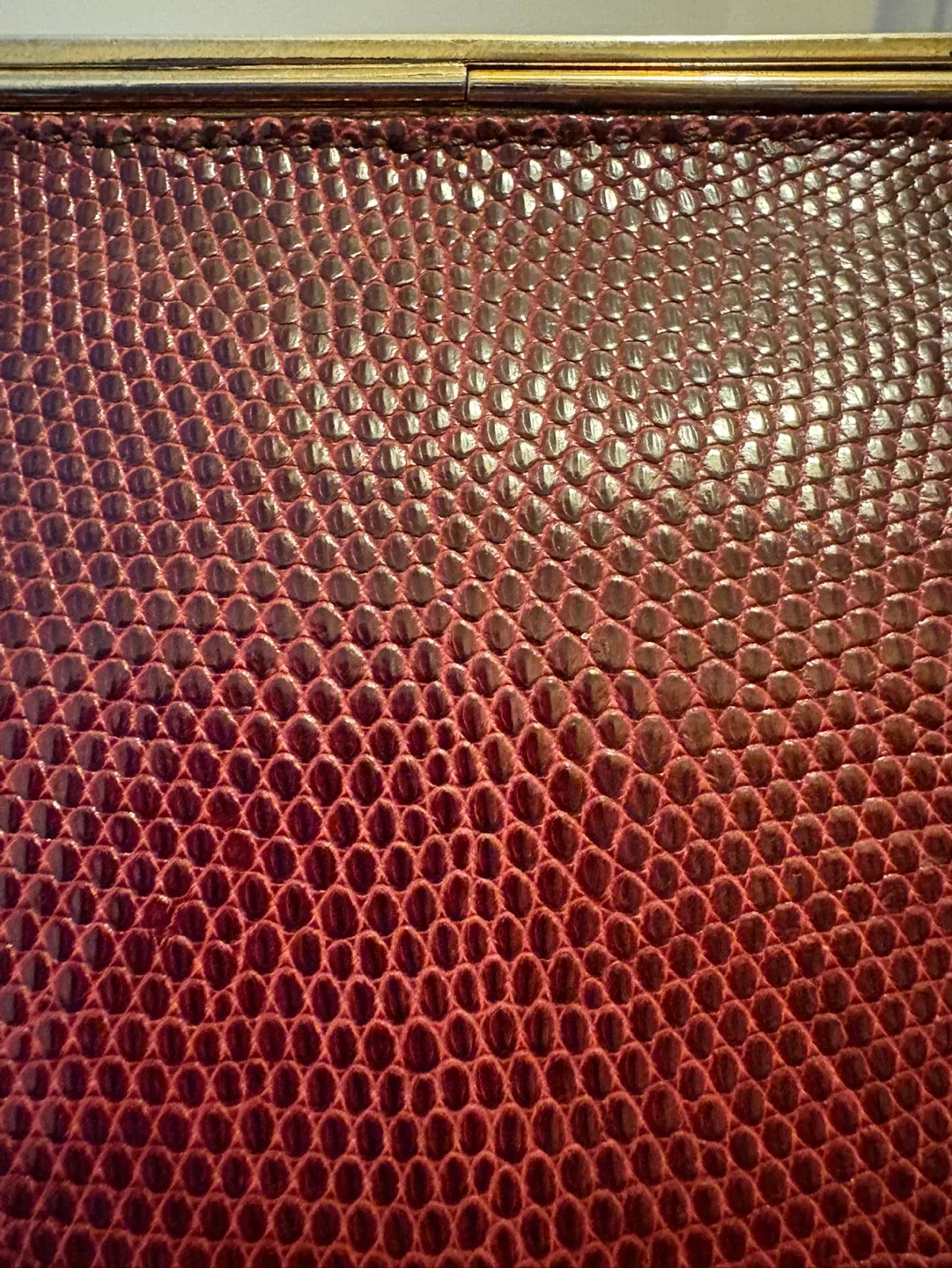 Pierre Cardin Red Clutch image indicator(7)