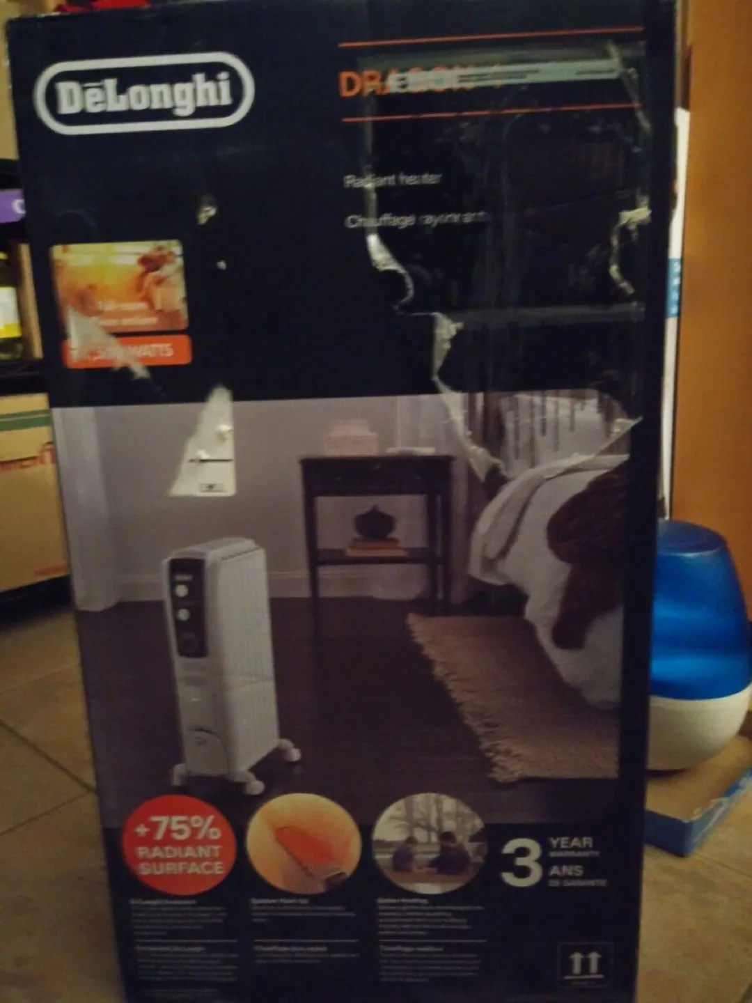 De'Longhi Dragon Full Room Radiant Heater image indicator(5)