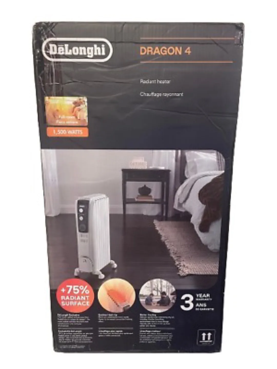 De'Longhi Dragon Full Room Radiant Heater image indicator(6)