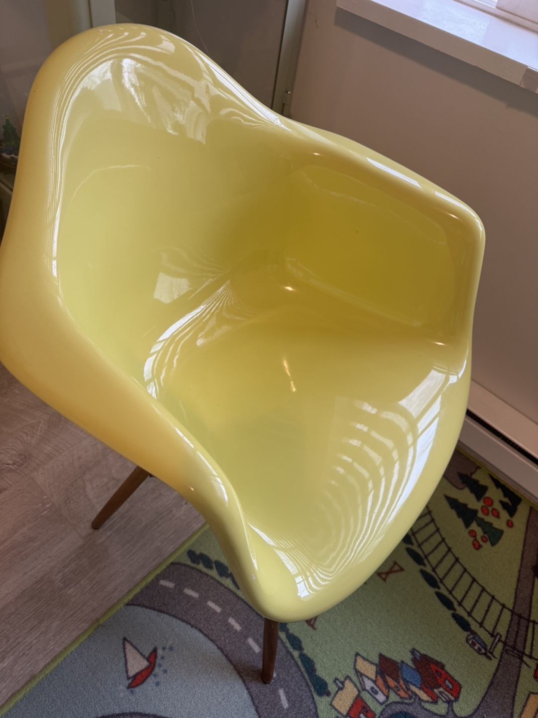 Yellow Eames Chair