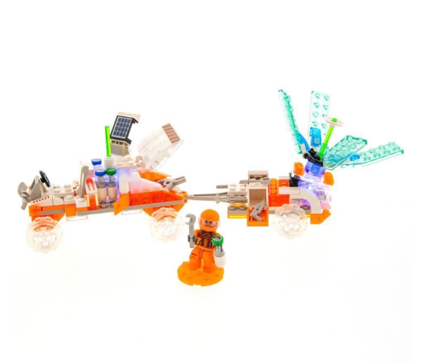 Laser Pegs Mars Explorer Light Up Building Kit (180 pieces) image indicator(3)