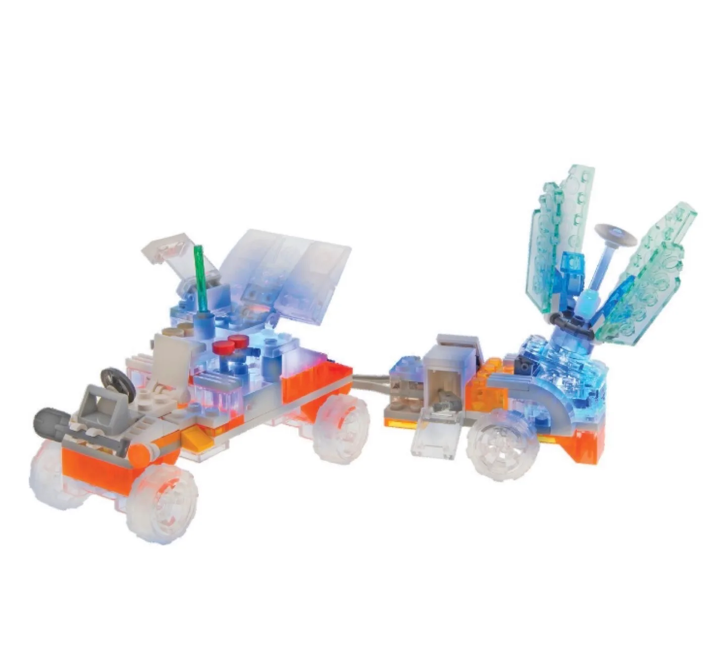 Laser Pegs Mars Explorer Light Up Building Kit (180 pieces) image indicator(2)