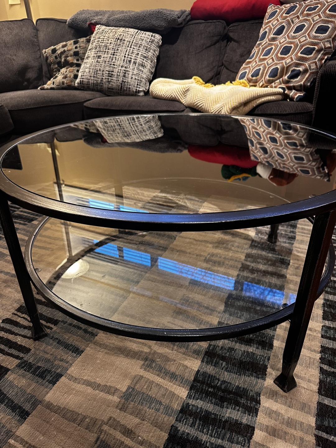 Glass Top Coffee Table - photo 3