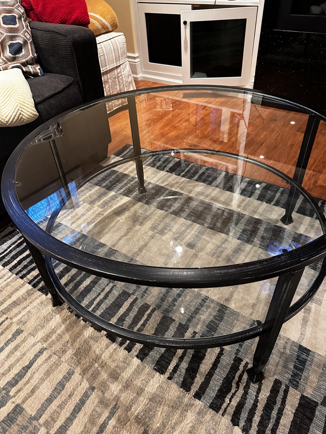 Glass Top Coffee Table
