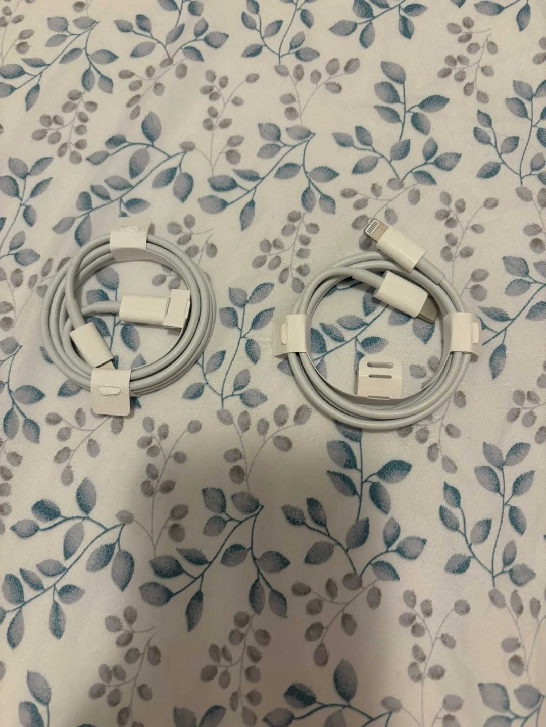 Apple EarPods with Lightning Connector and charger each image indicator(2)