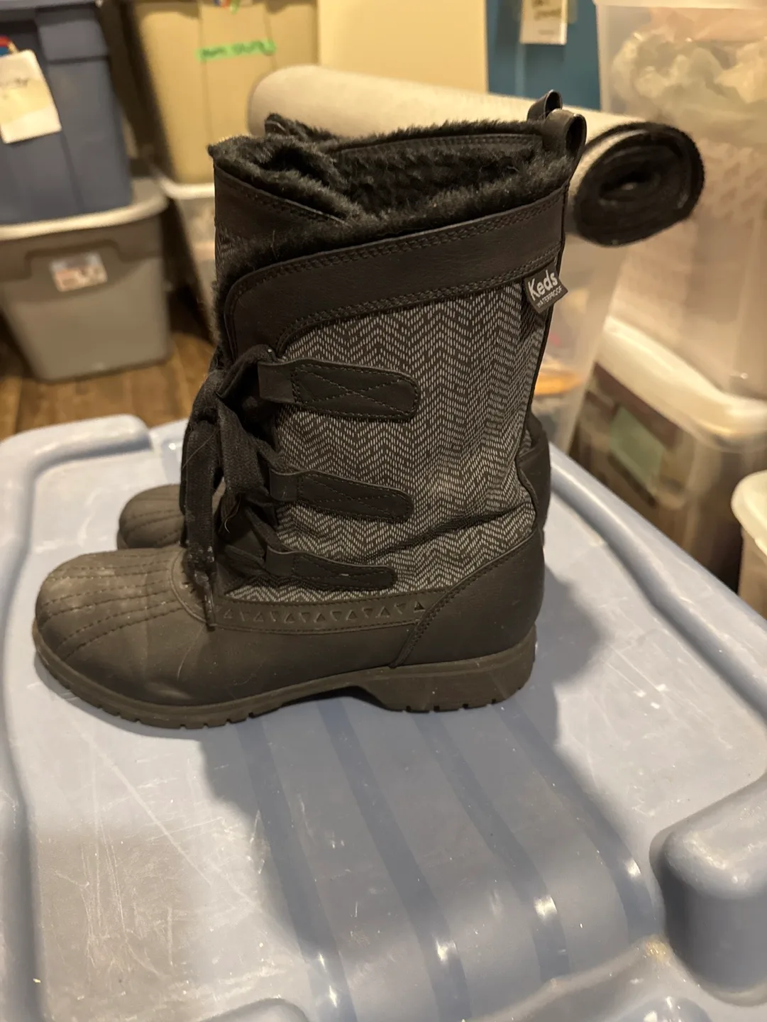 Keds Women's Black Winter Boots image indicator(3)