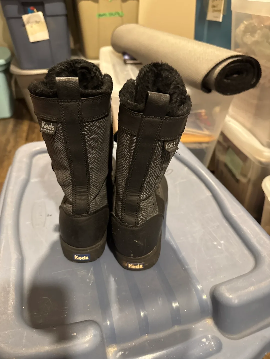 Keds Women's Black Winter Boots image indicator(2)