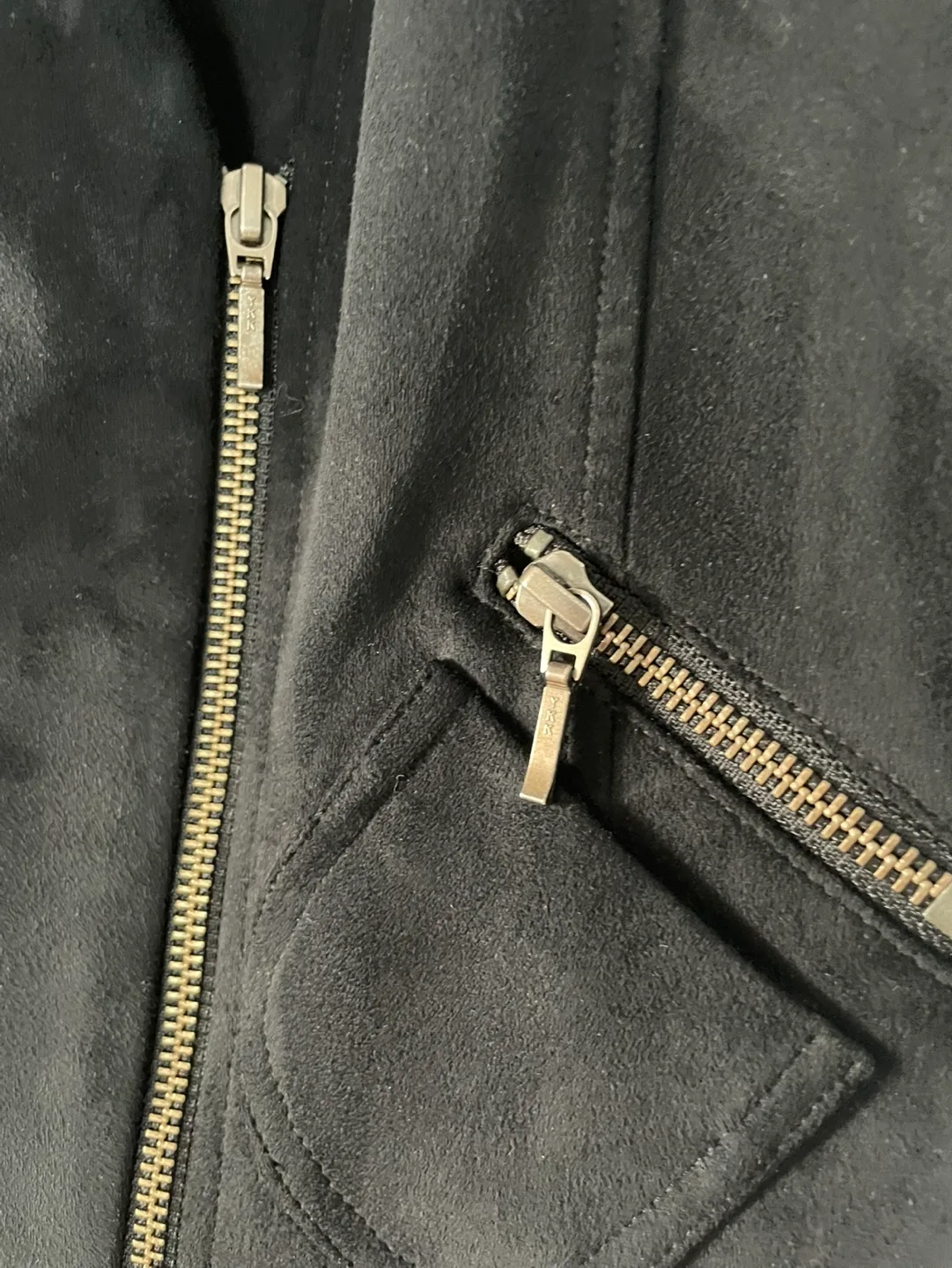 Iris Setlakwe Black Suede Jacket #ThriftyPicks image indicator(6)