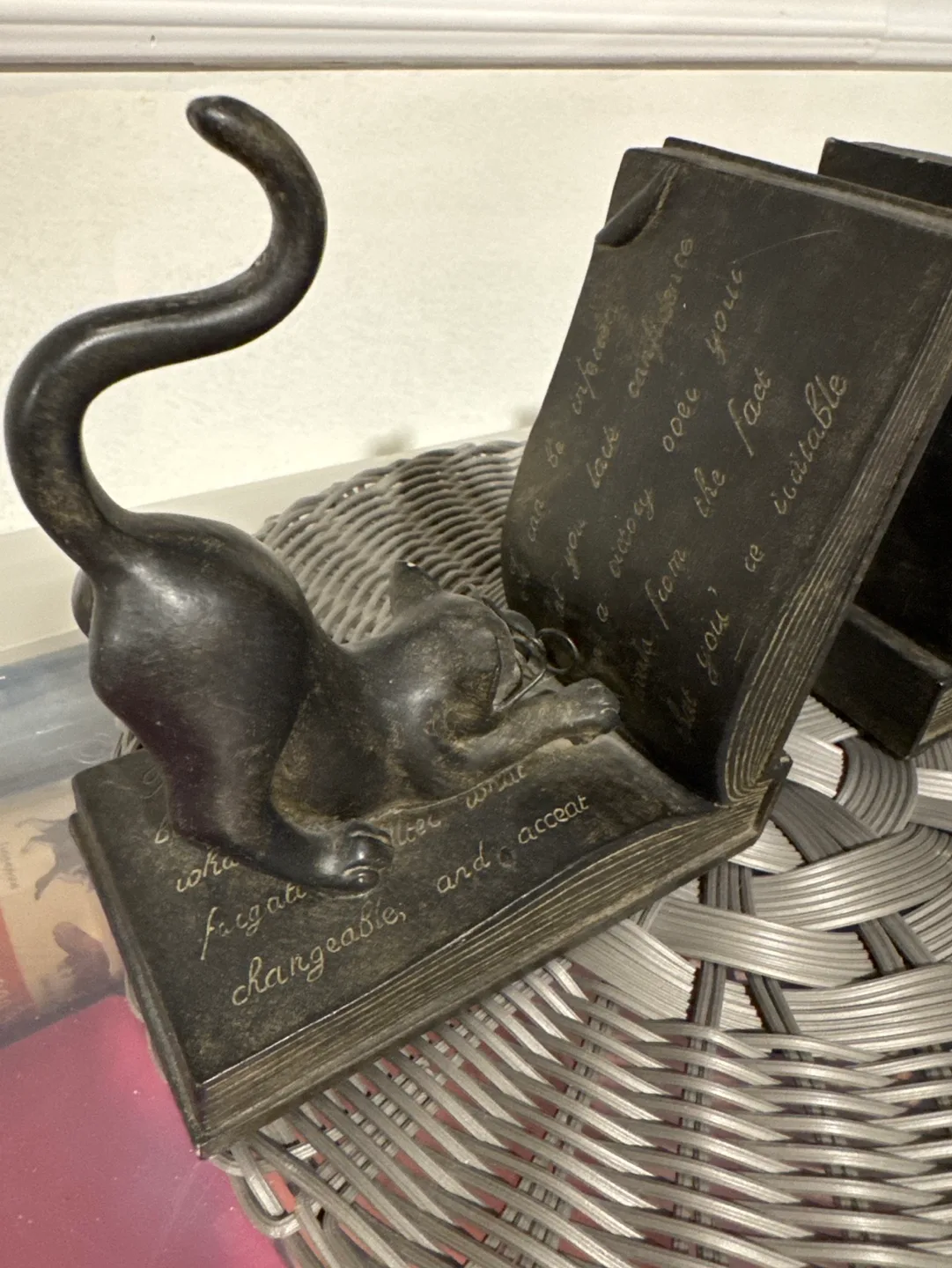 Black Cat Bookends image indicator(2)